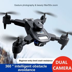 S69 RC Drone With HD Dual Camera & 3 Battery; WIFI FPV Drone 360Â° Obstacle Avoidance Headless Mode; RC Foldable Quadcopter Helicopter Drone Gift Toys