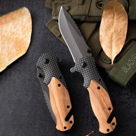 Multi Functional Single Handed Quick Folding Knife Suitable For Outdoor Camping And Fishing As A Gift For Dad And Husband