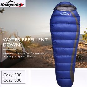 Kamperbox Sleeping Bag Winter Low-Temperature Down Sleeping Bag  Camping Equipment Lightweight Sleeping Bag (Option: Cozy600)